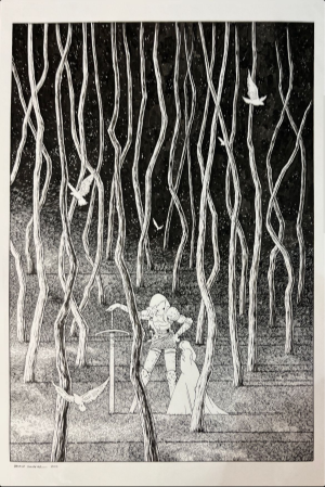 Ilustración para la exposición Reflections (2)