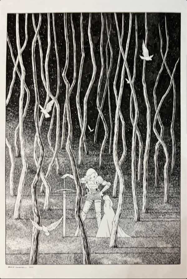 Ilustración para la exposición Reflections (2)